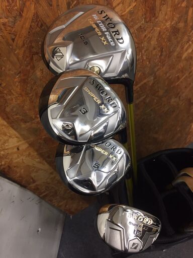 229】ゴルフクラブフルセット カタナ SWORD SNIPER XX