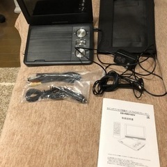 9インチワンセグ搭載ポータブルDVDプレーヤー　EB-RM910DV