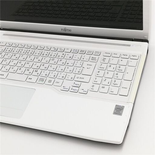 保証付 即使用可 Wi-Fi有 15.6型 ノートパソコン 富士通 AH42/M 中古美