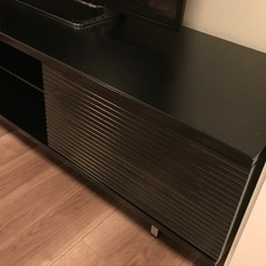 大塚家具 高級 テレビボード ブラック 美品