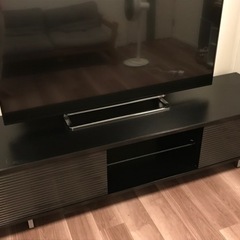 大塚家具 高級 テレビボード ブラック 美品