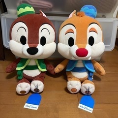 チップとデール　ディズニー　ぬいぐるみ　アブーズバザール