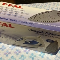 未使用のT-FAL製「スチームアイロン」