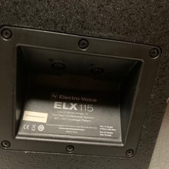 ※決まりました！※ELX115 パッシブスピーカー【中古、訳あり】