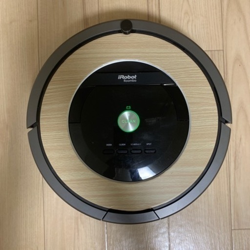 美品iRobot Roomba ルンバ875 ウッド調カスタム非売品ルンバオリジナルメジャー、クロス付