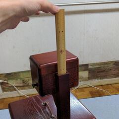 【新品未使用】 裁縫箱 アンティーク 年代物 ソーイングボックス 木製 針箱