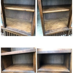 アンティーク家具 「葉山ガーデン」 飾り棚 無垢材