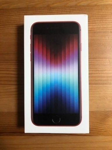 【未使用品】iPhone SE(第3世代) 64GB (PRODUCT)RED【UQ】