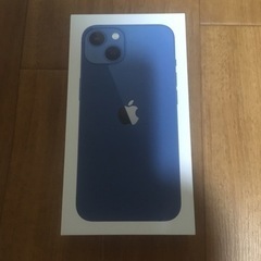 新品未開封iPhone13  128GB ブルー　