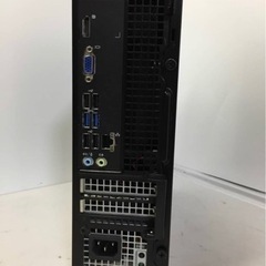 今ならモニター付！SSD換装済★スリムタワーPC【DEL】core i3-4160T@3.10GHz、メモリ8GB、SSD128GB