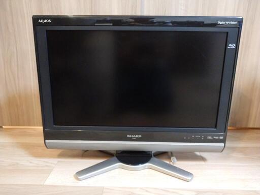 SHARP ブルーレイ付き26インチ液晶テレビ LC-26DX1