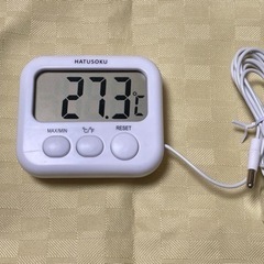 【一回使用の美品】温度計