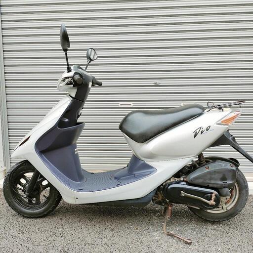 2221.安心の水冷エンジン♪ スマートディオ バッテリーミラー新品 千葉