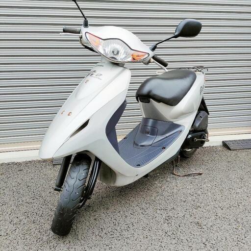 2221.安心の水冷エンジン♪　スマートディオ　バッテリーミラー新品　千葉県柏市　即日配送、自走引き取りも可能