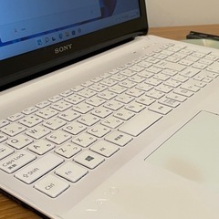 初心者安心⭐️すぐ使える設定済⭐️ホワイトVAIO⭐️カメラWi-Fi テレワーク