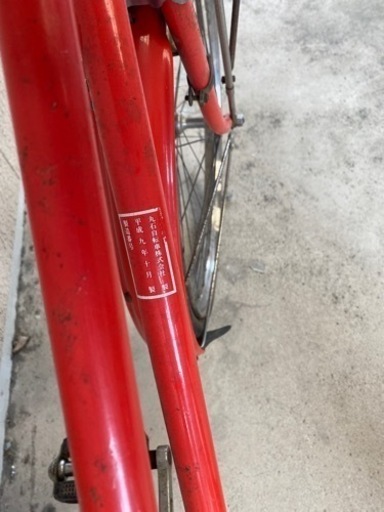 レトロ　郵便局自転車