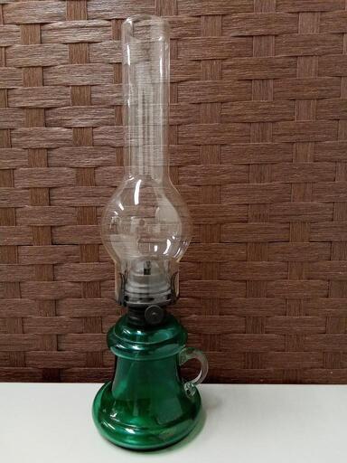 【値下】北一ガラス　ランプ