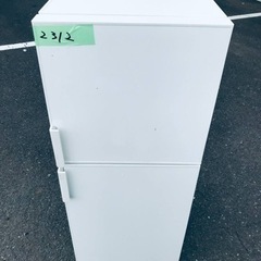 ①✨2016年製✨2312番 無印✨ノンフロン冷蔵庫✨AMJ-14D-1‼️