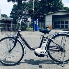 ①♦️EJ2296番　電動自転車