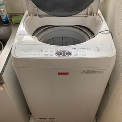 洗濯機　2013年製　シャープ