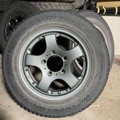 決まりました】 175/80/16 ジムニー スタッドレス アルミホイール付き 