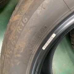 215/65R16 夏タイヤ4本セット 8分山