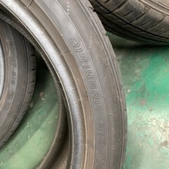 215/45R17 ダンロップ夏タイヤ4本セット