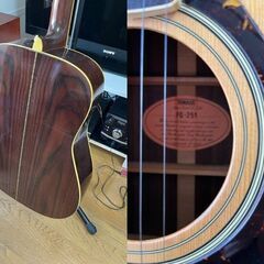 ヤマハFG-251 1977年製 オレンジラベル ヤマハ純正ハードケース付属