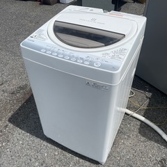 TOSHIBA 洗濯機 6.0KG 風乾燥機能付 2014年製