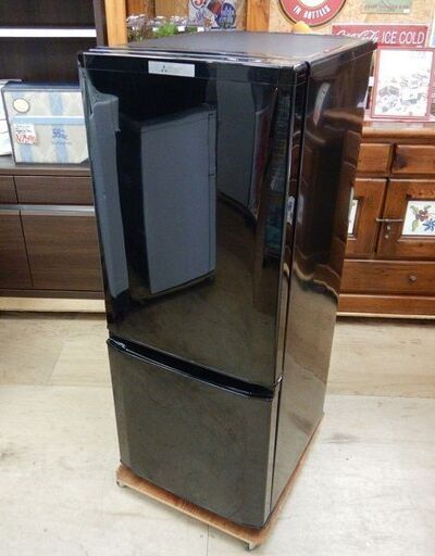【販売終了しました。ありがとうございます。】MITSUBISHI　2ドア　冷凍冷蔵庫　MR-P15Z　2015年製　中古品　/　ちょっと理由あり品　相模原市　リサイクルショップ　エコノサー