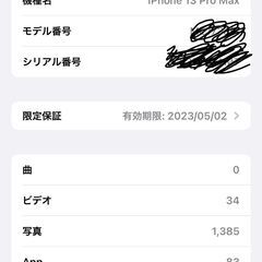 phone13 本体 pro max 128