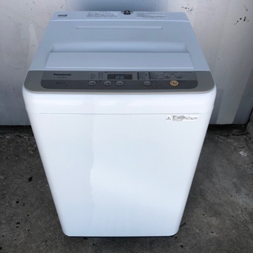 2018年 パナソニック 6kg 全自動洗濯機 NA-F60B11 動作確認済 配達応談