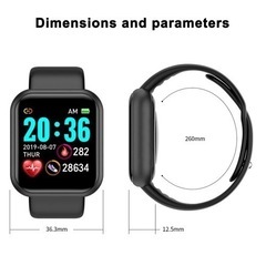 【予約受付中･完売御礼】10個セット スマートスポーツウォッチ,スマートブレスレットデバイス スマートウォッチ 血圧計 歩数計 心拍計