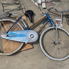 昭和レトロ 自転車 未組み立て 富士自転車