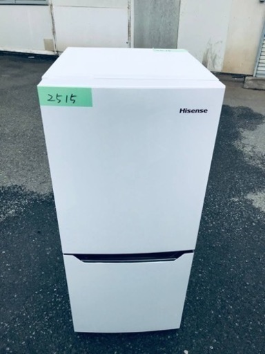 ✨2018年製✨2515番 Hisense✨2ドア冷凍冷蔵庫✨HR-D1302‼️