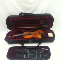 メンテ済み 美品 スズキバイオリン 希少分数 国産 上級モデル No1100 Eternal 1/4 1981年 エターナル 虎杢 SUZUKI弓 オブロング型ケース ドミナント弦 虎杢 上質材 発表会 コンクールに！！ 愛知県清須市 手渡し 全国発送対応 中古バイオリン 管理T7406 