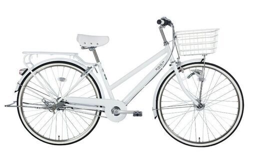 【福岡市・周辺限定】在庫一掃SALE 新品 シティサイクル 100％完成車配達  ホワイト