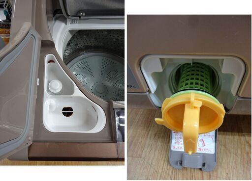 西岡店 洗濯機 10kg/乾燥6kg 2015年製 日立 ビートウォッシュ BW-D10XTV  ナイアガラビート洗浄