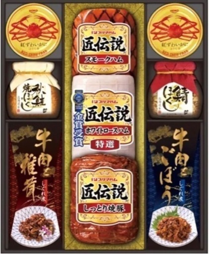 訳あり ギフト ハム・カニ缶・しぐれ煮(7千円相当)  食品ロス フードロス