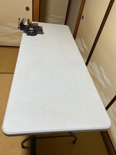 アルミス折り畳み作業台バイス付