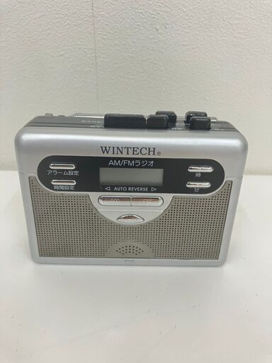 【レガストック川崎本店】WINTECH AM/FMラジオ カセットポータブルプレーヤー