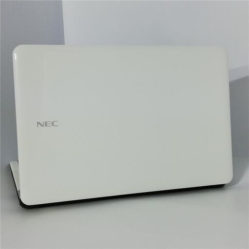 保証付 即使用可 Wi-Fi有 15.6型 ノートパソコン NEC PC-LS350FS2SW 中古良品 第2世代 Core i3 4GB DVDマルチ 無線 Windows10 Office
