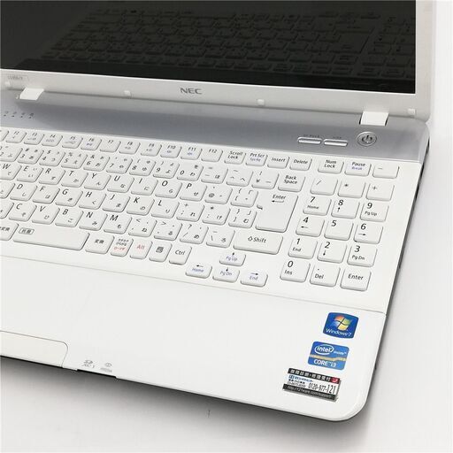 保証付 即使用可 Wi-Fi有 15.6型 ノートパソコン NEC PC-LS350FS2SW 