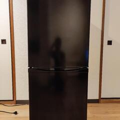 アイリスオーヤマ 冷蔵庫 142L ブラック IRSD-14A-B