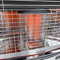 トヨトミ 煙突式ストーブ HR-650F 2020年製 (木造 17畳 コンクリート