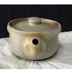 F231 虫明焼 宝瓶 岡本英山 急須 煎茶道具 茶道具