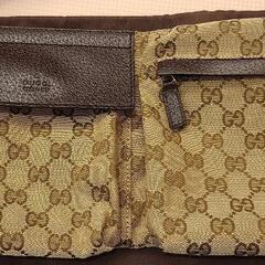 【決まりました】　GUCCI　ウエストポーチ　ウエストバック　中古