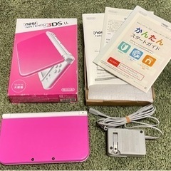 【ネット決済・配送可】New ニンテンドー 3DS LL ピンク...