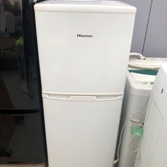2013年製 ハイセンス 2ドア冷蔵庫106L  HR-B106JW