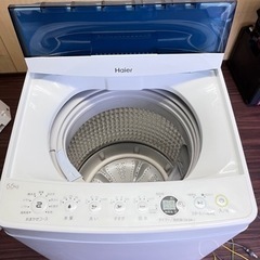 美品、洗濯機、Haier JW-C55D(W)、ハイアール